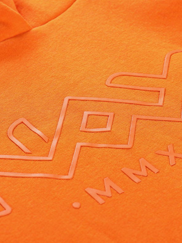 NAX Oranžová pánska mikina NAX Azer