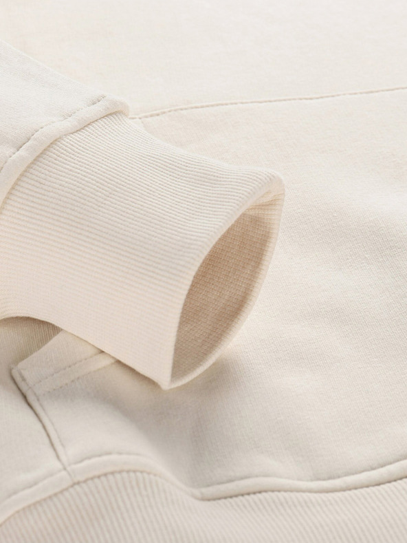 NAX Krémová dámska mikina NAX Werena