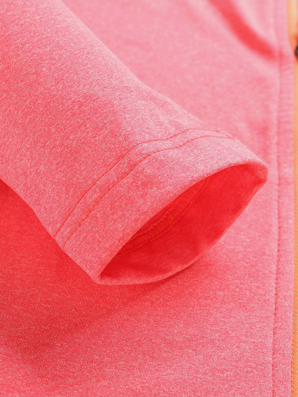 ALPINE PRO Ružová dámska športová mikina ALPINE PRO Golla