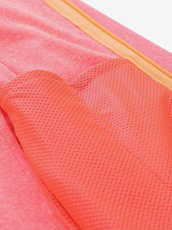 ALPINE PRO Ružová dámska športová mikina ALPINE PRO Golla