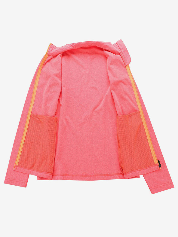 ALPINE PRO Ružová dámska športová mikina ALPINE PRO Golla