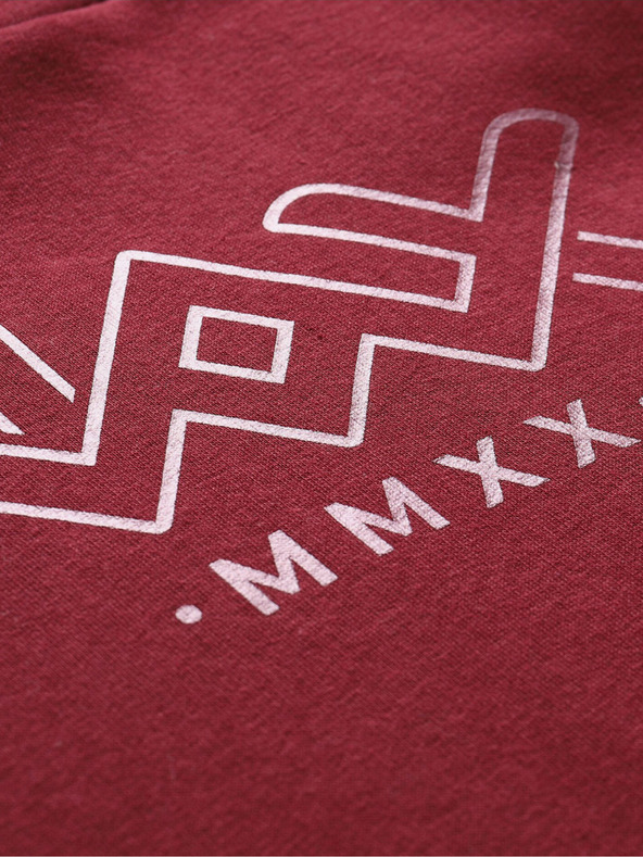 NAX Vínová dámska mikina NAX Werena