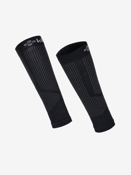 Kilpi Čierne unisex kompresné návleky na lýtka Kilpi PRESS