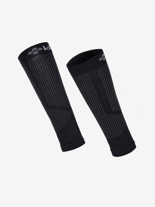 Kilpi Čierne unisex kompresné návleky na lýtka Kilpi PRESS