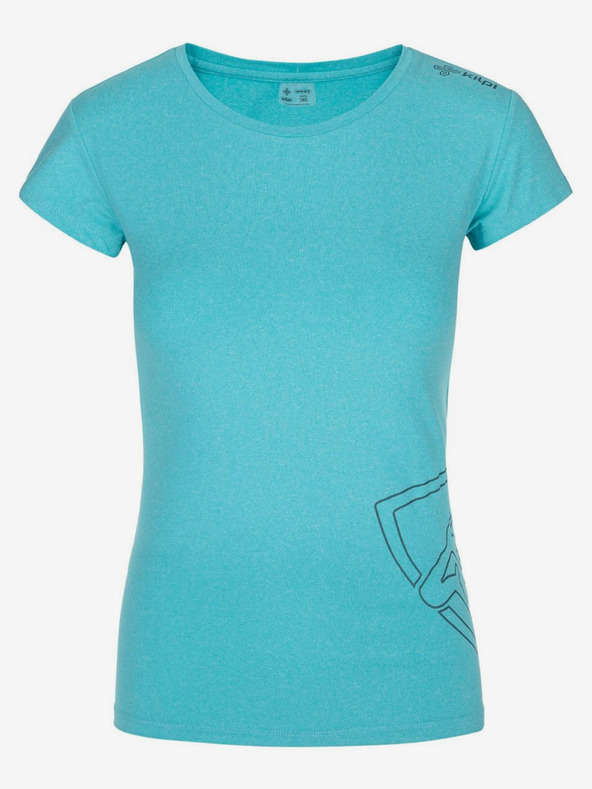 Kilpi Tyrkysové dámske funkčné tričko Kilpi LISMAIN