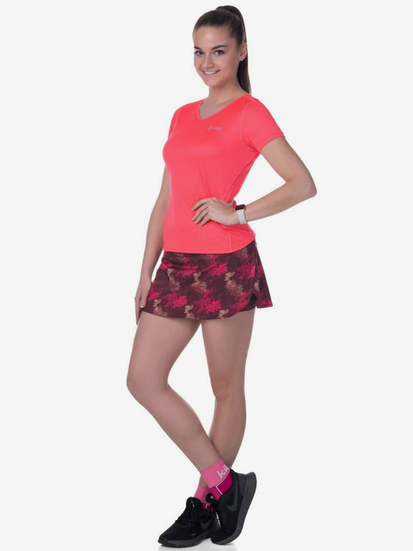 Kilpi Ružové dámske športové tričko Kilpi DIMARO