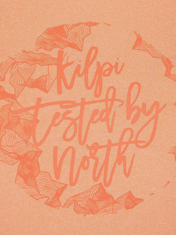 Kilpi Marhuľové dámske funkčné tričko Kilpi LISMAIN