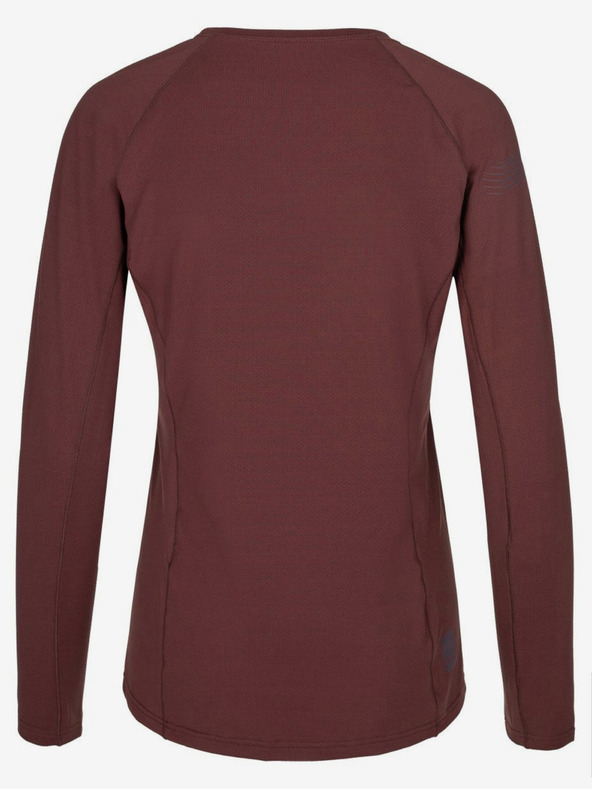 Kilpi Vínové dámske funkčné tričko Kilpi LINA