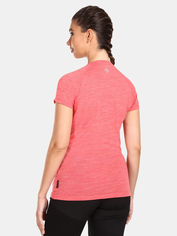 Kilpi Ružové dámske tričko zo zmesi vlny Kilpi ZARJA