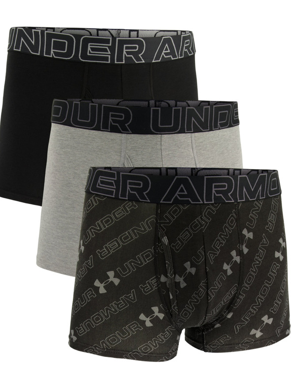 Under Armour Pánske boxerky Under Armour M UA Perf Cotton Nov (3ks)