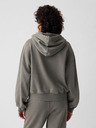 GAP Mikina crop s kapucňou GAP