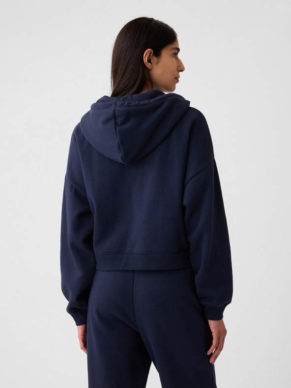 GAP Mikina crop s kapucňou GAP