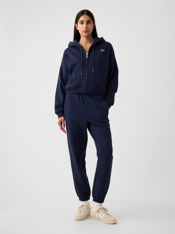 GAP Mikina crop s kapucňou GAP