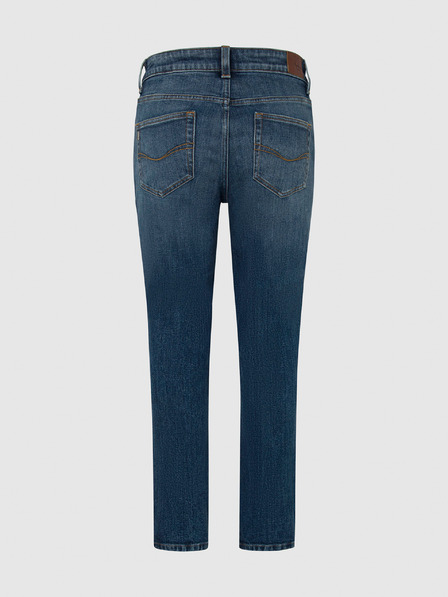 Pepe Jeans Modré dámske zúžené džínsy Pepe Jeans