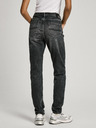 Pepe Jeans Čierne dámske džínsy rovného strihu Pepe Jeans