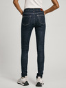 Pepe Jeans Tmavomodré dámske džínsy úzkeho strihu Jeans Pepe Jeans