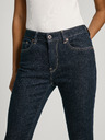 Pepe Jeans Tmavomodré dámske džínsy úzkeho strihu Jeans Pepe Jeans