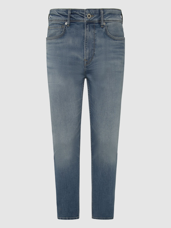 Pepe Jeans Modré pánske džínsy úzkeho strihu Pepe Jeans