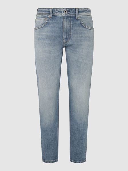 Pepe Jeans Svetlomodré pánske džínsy rovného strihu Pepe Jeans