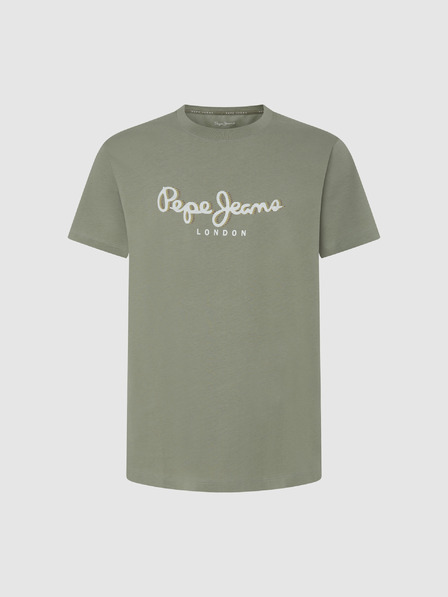 Pepe Jeans Pánske tričko Pepe Jeans Khaki