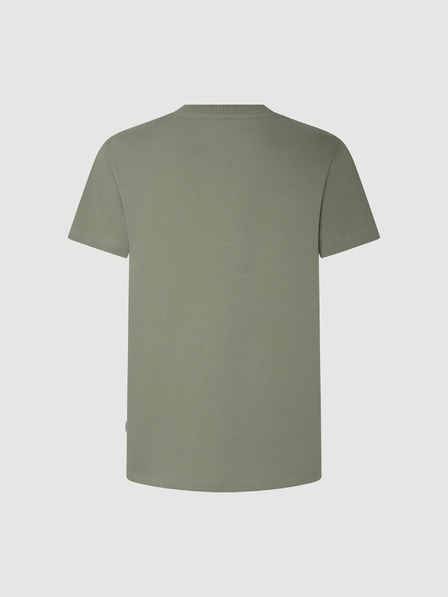 Pepe Jeans Pánske tričko Pepe Jeans Khaki