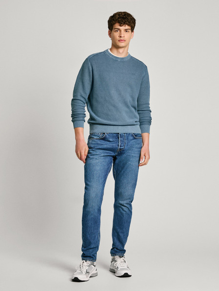 Pepe Jeans Modrý pánsky sveter Pepe Jeans