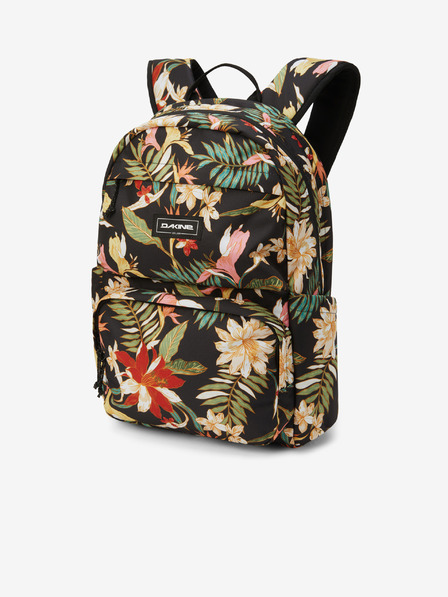 Dakine Béžovo-čierny kvetovaný batoh Dakine Method 25 l