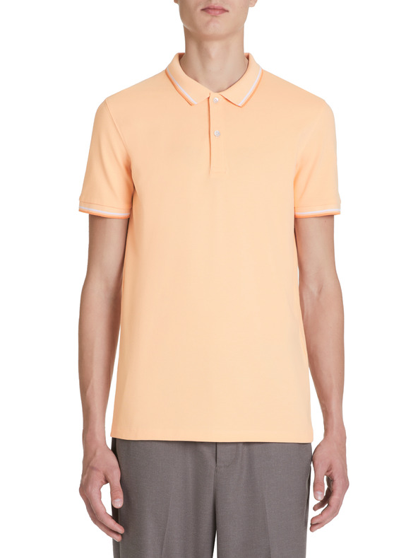 Celio Oranžové pánske polo tričko Celio Decolrayeb