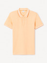 Celio Oranžové pánske polo tričko Celio Decolrayeb