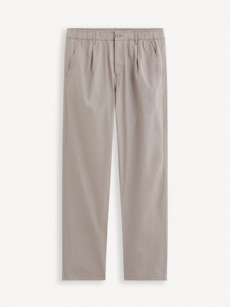 Celio Šedé pánske chino nohavice Celio Jopaper