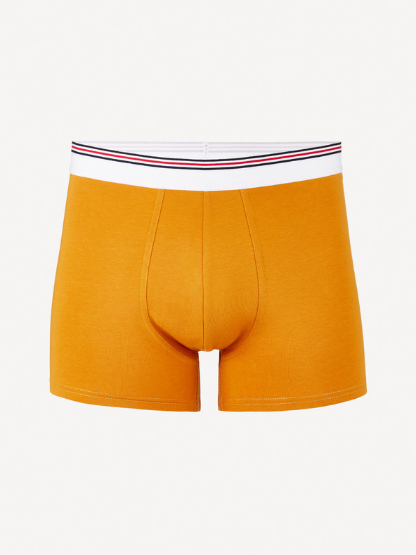 Celio Žlté pánske boxerky Celio Mike