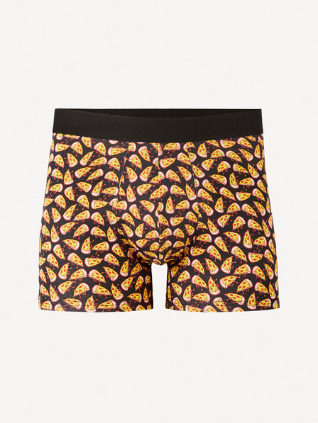 Celio Čierne pánske boxerky Celio Jibopizza