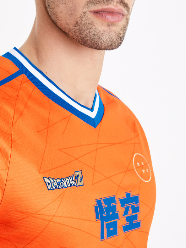 Celio Oranžové pánske tričko Celio Dragon Ball