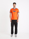Celio Oranžové pánske tričko Celio Dragon Ball