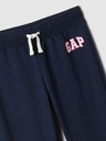 GAP Detské tepláky fleece logo army GAP