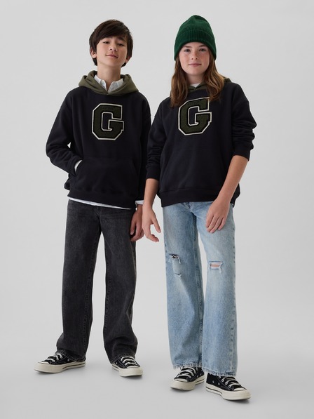 GAP Detská mikina s kapucňou Unisex Gap
