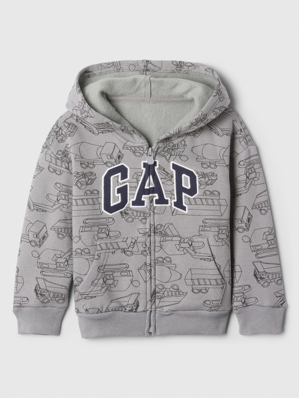 GAP Baby mikina s logom GAP