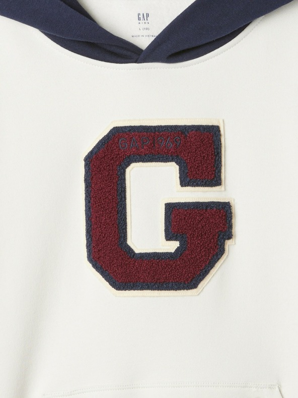GAP Detská mikina s kapucňou Unisex Gap