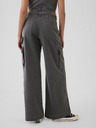 GAP Nohavice s vreckami Baggy Khaki Cargo GAP