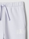 GAP Detské tepláky fleece logo army GAP