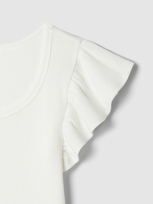 GAP Detské rebrované tričko GAP