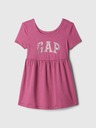 GAP Baby šaty s logom GAP