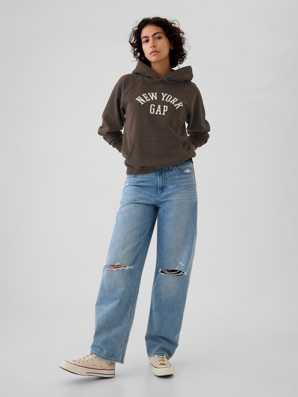 GAP Mikina s kapucňou Vintage Soft GAP