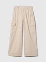 GAP Nohavice s vreckami Baggy Khaki Cargo GAP