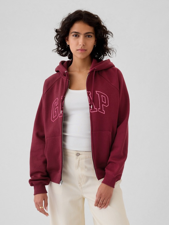GAP Mikina na zips Vintage Soft GAP