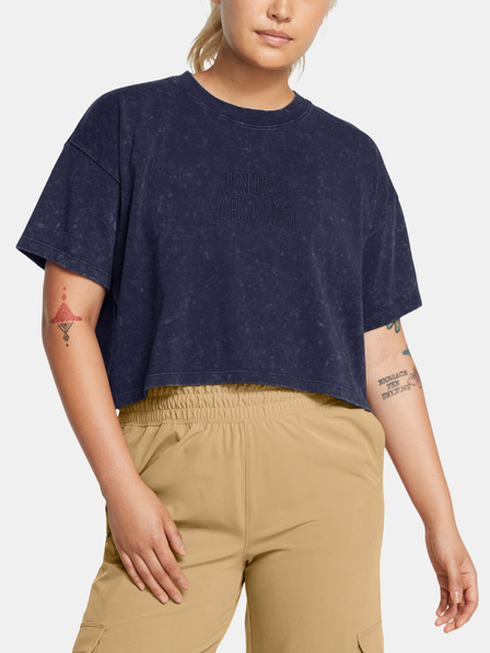 Under Armour Dámske tričko Under Armour UA W VARSITY CROP HW SS