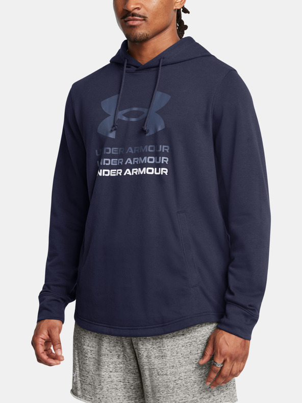 Under Armour Pánska mikina Under Armour UA Rival Terry Graphic Hood