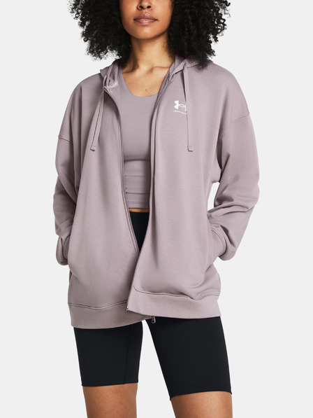 Under Armour Dámska mikina Under Armour UA Rival Terry OS FZ Hooded