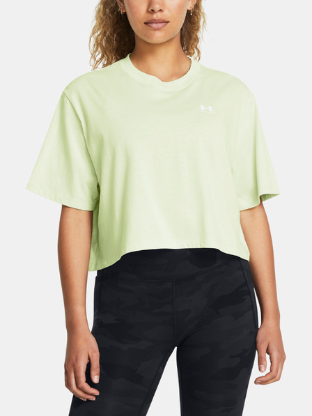 Under Armour Dámske tričko Under Armour UA W BOXY CROP LOGO SS