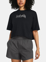 Under Armour UA Boxy Crop Branded SS Tričko